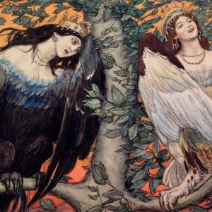 Radiant Alkonost Necklace