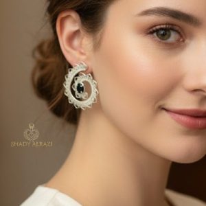Luxury Silver Earrings